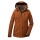 Killtec Winter Jacket KOW 140 with Hood (waterproof and windproof) cinnamon brown ladies